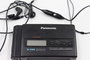 011 Panasonic パナソニック RQ-S7F ポータブル ラジオ カセットレコーダー 60サイズ 同梱可能 １円スタート