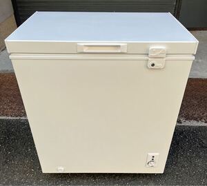 【動確済み】2020年 上開き冷凍庫 JF150ML01WH 142L W760×D560×H825mm 100V 冷凍ストッカー フリーザー 電気冷凍庫 大阪