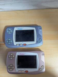 BANDAI バンダイ WonderSwan Color ワンダースワンカラー本体 WSC-001　2台まとめ　ジャンク