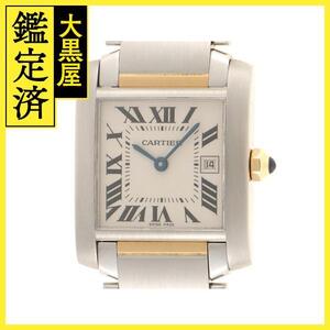 Cartier カルティエ タンクフランセーズMM W51012Q4 YG/SS クォーツ【460】2148103711718