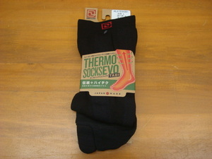 新品DEELUXE THERMO SOCKS EVO TABI (ディーラックスサーモソックスエヴォタビ) Lサイズ BLACK