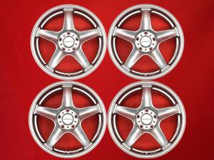 軽量 Prodrive プロドライブ GC-05A 中古ホイール 4本 7/8J 17インチ PCD114.3 5穴 +45/+42 ハブ73 RX-7 FC3S MR-02 SW20 等へ aa17