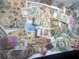 外国紙幣 古紙幣 紙幣 旧紙幣 外国のお金 ヴィンテージ　紙幣まとめ　参考品