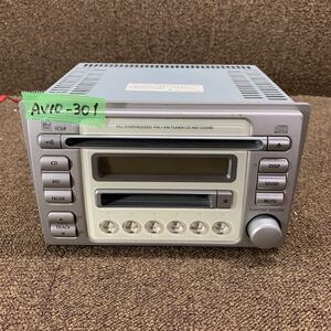 AV10-301 激安 カーステレオ SUZUKI clarion PS-4079E-A 39101-75H20 0250798 CD MD FM/AM プレーヤー オーディオ 通電未確認 ジャンク