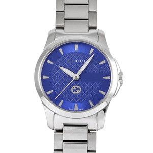 グッチ GUCCI Gタイムレス G タイムレス YA1265050 ブルー文字盤 新品 腕時計 レディース