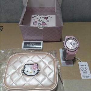 BABY-G HELLO KITTY コラボレーションモデル BGA-150KT-4BJR （ピンク）