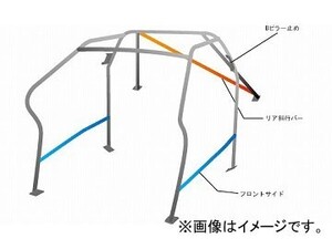 オクヤマ ロールバー 755 748 1 スチール(溶接) ダッシュボード逃げ 9P 2名 BMW Z3 ロードスター 2ドア 幌