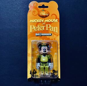 BE@RBRICK MICKEY MOUSE as Peter Panミッキーマウス ピータパン メディコムトイ ベアブリック 希少 送料無料 レア ワンオーナー品