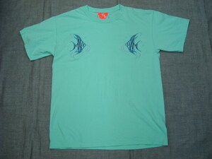 新品FLATLUX(フラットラックス)Aquarium Dye Tee aqua Lサイズ