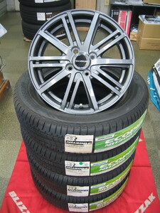 ブリヂストン 低燃費 長持ち タイヤ エコピア NH200C 175/65R15 175/65-15 ＆ アルミホイール 新品 4本 即納 送料無料 フィット、ヴィッツ