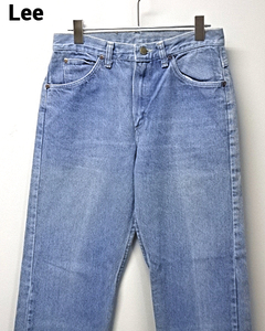 W?【Lee DENIM PANTS Blue リー デニムパンツ ブルー オールド 古着 アメカジ】