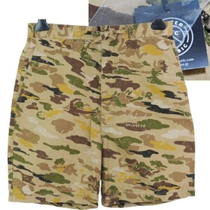 【定価30800円 新品タグ付】PORTER CLASSIC ポーター クラシック コットン100％ HIPPIE CAMO SHORTS ヒッピーカモショーツ ハーフパンツ 2