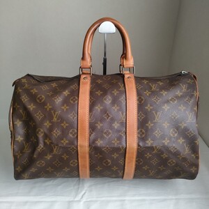 【1円】ルイヴィトン LOUIS VUITTON バッグ ハンドバッグ ボストンバッグ キーポル45 バンドリエール M41418 モノグラム トラベルバッグ 