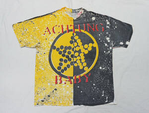 1991年 USA製 U2 『ACHTUNG BABY』 ツアー 総柄Tシャツ XXL ロック ビンテージ R.E.M. Sting Police Rolling Stones Aerosmith Pearl Jam