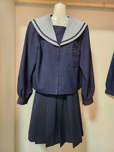 セーラー服　女子制服　コスプレ　宮崎県宮崎市立久峰中学校冬服上下セット　中学生　高校生　JK JC　