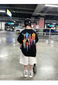 キッズ 子供服 Tシャツ カジュアル トップス 半袖夏 キッズtシャツ ティーシャツ ティシャツ カラフル 丸首男の子夏服 KUFC014(2色110-170)