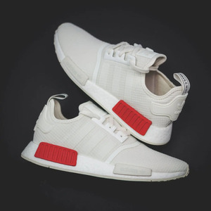 J48 ADIDAS ORIGINALS アディダス オリジナルス NMD R1 Boost スニーカー シューズ ブースト リップストップ ホワイト 25.5cm ストリート