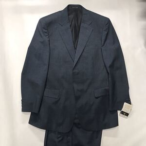 新品★タグ付き39,000円高級JEAN PAUL GIRBAUD Paris2つボタンスーツセットアップ　サイズAB6 ブルー系エジプシャンブルー　裏地メッシュ