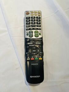 SHARP シャープ テレビリモコン AQUOS アクオス GA814WJSA