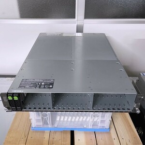 @SV927 秋葉原万世商会 特価品 Fujitsu ETERNUS DX60 S2 初期化済み 2.5インチx24ベイ ET062DCF