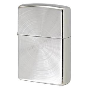 Zippo ジッポライター スピン カット シルバー SPIN CUT 両面加工 200SPIN メール便可