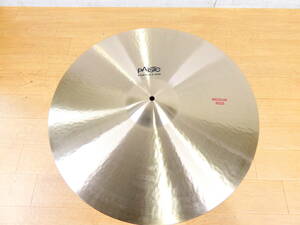 【USED!PAiSTe ライドシンバル FORMULA 602 MEDIUM RIDE 24インチ★パイステ/ドラム/打楽器＠140（11）】