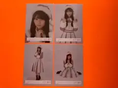 山下瞳月　櫻坂46 2024年　クリスマスサンタ　ランダム生写真　4種コンプ