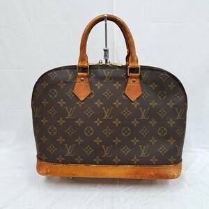 LOUIS VUITTON ルイヴィトン モノグラム アルマ M51130 ジャンク ハンドバッグ レディース カデナ付き 