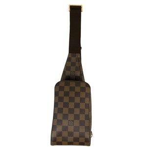 ルイ・ヴィトン LOUIS VUITTON ジェロニモス N51994 ダミエ ダミエキャンバス ボディバッグ ユニセックス 中古