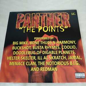 ☆【ビギーやボンサグら錚々たるメンツ】USオリジ The Points [Panther] Bone Thugs N Harmony, Notorious B.I.G. etc 圧巻のマイクリレー