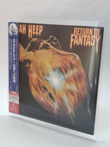 URIAH HEEP/RETURN TO FANTASY/ユーライア・ヒープ/幻想への回帰/国内盤CD/紙ジャケット仕様/1975年発表/9thアルバム/廃盤/初回限定盤