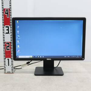 ▲ 中古美品｜18.5インチワイド 液晶モニター｜DELL デル E1914Hc 18.5W パソコンモニター｜PC用 ディスプレイ 黒 ブラック ■P3278