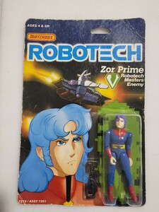 1985 年　当時物 絶版フィギュア マッチボックス ROBOTECH ロボテック MATCHBOX zorprime 　超時空要塞マクロス