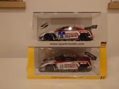 スパーク　1/43 日産　GT-R ニスモ　GT3 チーム RJN 2台セット