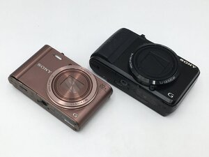 ♪▲【SONY ソニー】コンパクトデジタルカメラ 部品取りE 2点セット DSC-WX300/DSC-HX30V まとめ売り 0110 8