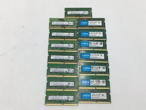 ♪▲【Skhynix 他】ノートPC用 メモリ 8GB DDR4 部品取り 15点セット まとめ売り 0123 13