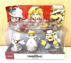 未開封品 amiibo トリプルウェディングスタイル スーパーマリオ オデッセイ