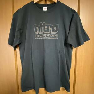 レア!美品! NITRO 1stロゴ リフレクター Tシャツ ニトロ NMU raptee