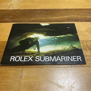 ①サブマリーナ 冊子 1986年ロレックス 16803 16808 16800 5513/0 16660 ROLEX SUBMARINER SEA-DWELLER booklet OYSTER 超希少品