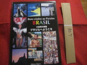 ☆大自然の楽園　　ブラジルへようこそ　　Ｂｅｍ－ｖｉｎｄｏｓ　　ａｏ　　Ｐａｒａｉｓｏ　　ＢＲＡＳＩＬ　　　スペイン語・日本語表記