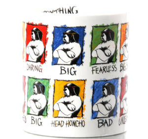 [Delivery Free]1999 BIG DOGS Large Capacity Mug(St. Bernard)Contents About 900ml(About 110Hx100w[mm])大容量マグカップ[tag6666]