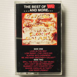 WAR / THE BEST OF WAR AND MORE カセットテープ