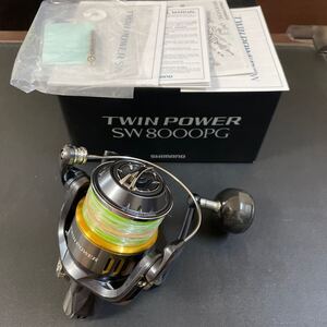 シマノ ダイワ ツインパワーSW 8000PG SHIMANO 鰤 ブリ ジギング