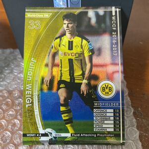 ◆WCCF 2016-2017 ユリアン・バイグル Julian WEIGL Dortmund WDM◆