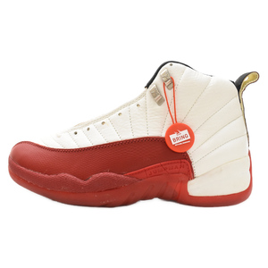 NIKE ナイキ 95年製 AIR JORDAN12 OG エアジョーダン12 ハイカットスニーカー ホワイト/レッド 130690-161 US8.5