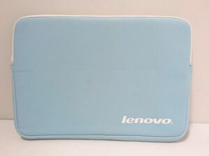 中古品★Lenovo インナーバッグ ブルー 13.3インチ対応