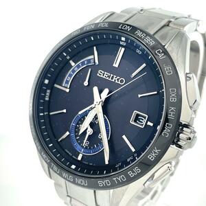 SEIKO セイコー　ブライツ　チタン　ソーラー電波　G5 8B63-0AB0