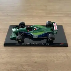 ビッグスケールF1コレクション ジョーダン 191 ミハエル・シューマッハ