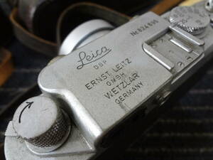 【古いカメラ屋 放出品】 Leica ライカ Nr.824695 レンジファインダー DBP ERNST LEITZ GMBH WETZLAR GERMANY Summicron SERENAR