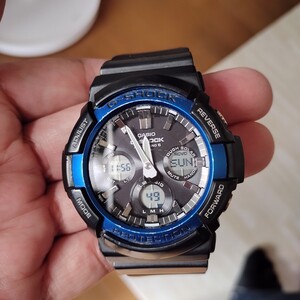 CASIO カシオ Gショック GAW-100B-1A2JF 電波ソーラー腕時計